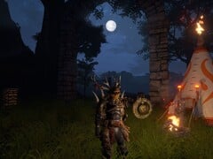 一张展示《Outward Definitive Edition》中角色的图片,该游戏目前在 Steam 上降价 95%。