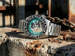 精工新款 5 Sports x Poorboy 合作手表(如图)为限量版。(图片来源:Seiko via Q-P Magazine)