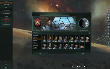 图为Stellaris 的游戏截图。