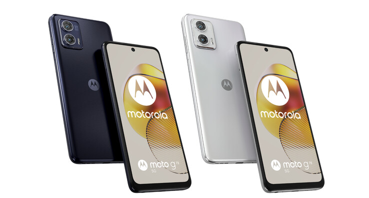 摩托罗拉Moto G73。(图片来源：摩托罗拉)