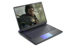 Alienware 16 Area-51 中的 GPU 可在不影响性能的情况下运行高达 175 W 的功率，尽管只有在风扇噪音最大的情况下（图片来源：戴尔）