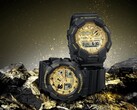 卡西欧最新的 G-Shock 黑色和金色系列手表（如图）现已在欧洲上市。(图片来源：卡西欧）