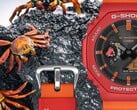 卡西欧的 Galápagos x G-Shock 合作手表(图为 GA-B2100DF-4A)即将登陆英国。(图片来源:卡西欧)
