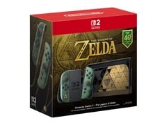 Switch 2的首款特别版以《塞尔达传说》40周年为主题。