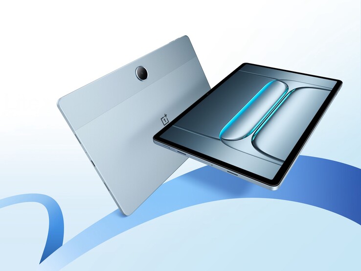 OnePlus Pad Lite 平板电脑只有一款航空蓝可选（图片来源：OnePlus）