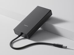 小米NAS UPS在中国售价约为51美元。图为该电源的宣传图。
