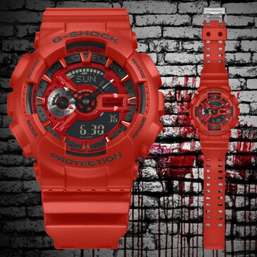 卡西欧 G-Shock GA-110RRB-4A。(图片来源:@geesgshock on Instagram)