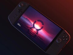 联想Legion Go 的艺术效果图。