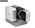 GTi15 Ultra 拥有 64 GB 内存和 1 TB 存储空间，现已在全球上市。图：带 eGPU 底座的迷你 PC。(图片来源：Beelink）