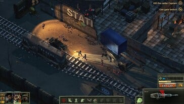 图为:《Dustwind: Resistance》的游戏截图。