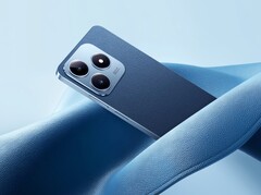 Realme C63 的后部设计借鉴了 iPhone 15 Pro。(图片来源：Realme）