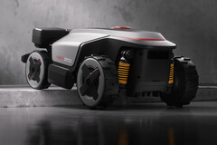 Roborock 的 RockMow Z1（如图）是新推出的顶级机器人割草机。(图片来源：Roborock）