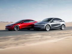 特斯拉 Model Y 和 Model 3。
