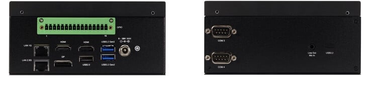 板载串行端口(图片来源:Aaeon)