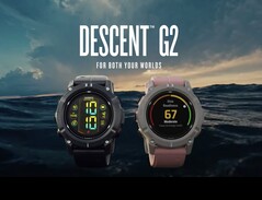 Garmin Descent G2 智能手表可充当具有智能功能的潜水电脑。(图片来源：Garmin）