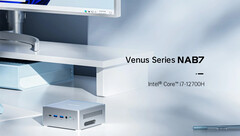 MINISFORUM Venus 系列 NAB7 在相同外形尺寸下应比 NAB6 性能更强。(图片来源：MINISFORUM）