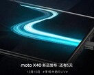 Moto X40的预告得到了超强的支持。(来源: 摩托罗拉)