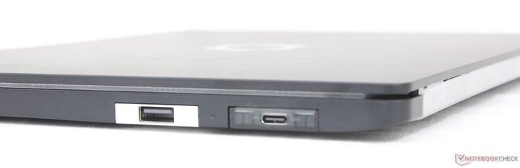 正确：2个USB-C Thunderbolt 4接口（支持DisplayPort 2.1）+ 140 W Power Delivery