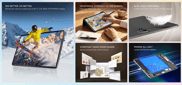 TCL Tab A1 NxtPaper 主要特点