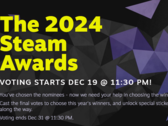 Steam 奖提名名单已公布（图片来源：Valve）