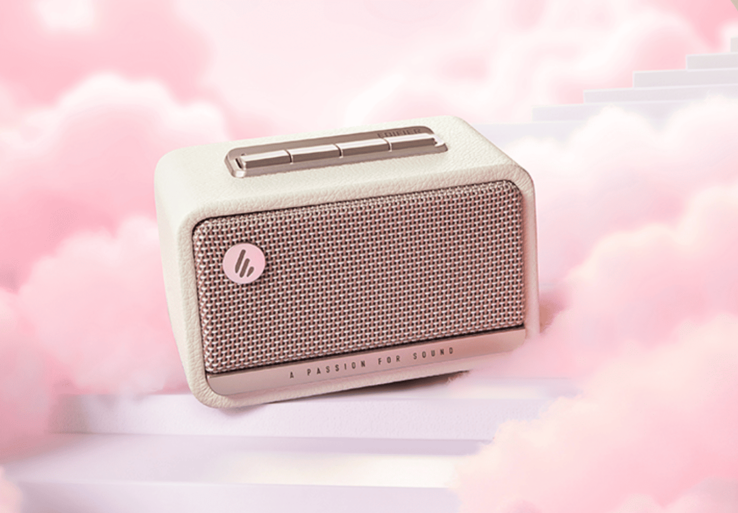 粉红色 Edifier M130 扬声器（图片来源：Edifier）