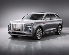 红旗E-HS9高端电动SUV。