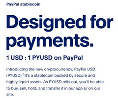 PayPal 稳定币现已推出（来源：PayPal）