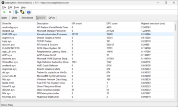 LatencyMon 驱动程序