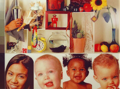 光碟片测试目标。