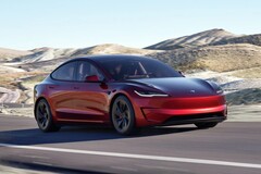电动特斯拉 Model 3 轿车（图片来源：特斯拉）