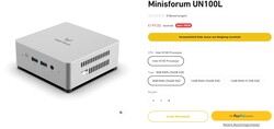 Minisforum 维纳斯系列 UN100L（来源：Minisforum）