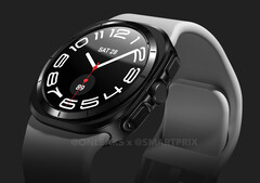 Galaxy Watch7 Ultra 最终可能成为Galaxy Watch X。（图片来源：@OnLeaks）