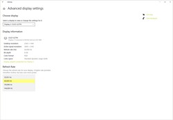通过 HDMI 最高只能达到 144 Hz
