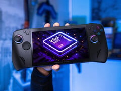 Predator Atlas 7 最高可搭载 Arc G3 Extreme 显卡。图为:一张经过编辑的宣传图,展示了这款游戏掌机的正面。