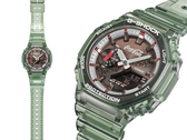 图为卡西欧G-Shock与可口可乐联名款GA2100CC-3A腕表。
