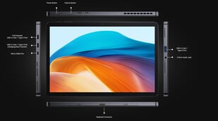 Hi10 X2 的连接端口（图片来源：Chuwi）