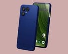 钴蓝色的 Fairphone 6 Plus。