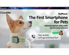 为宠物设计的智能手机 GocalMe 的 PetPhone 的宣传图片。(图片来源：ucloudlink）