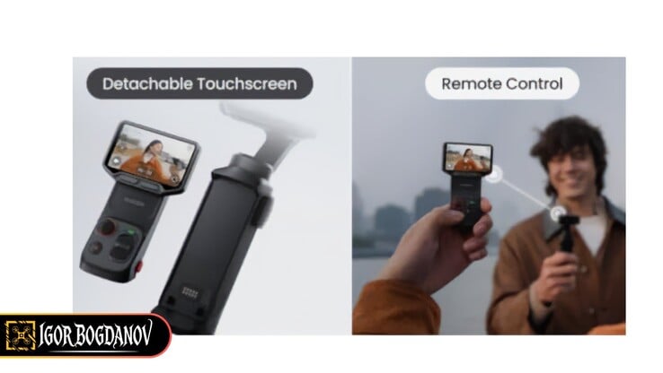 Insta360 Luna Ultra 泄露的营销图片。