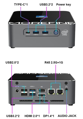 莫瑞芬S600 Apex工程师的端口