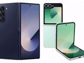 Galaxy Z Flip6 和Galaxy Z Fold6 将是三星于 7 月 10 日发布的几款设备中的两款。(图片来源：Evan Blass - 已编辑）