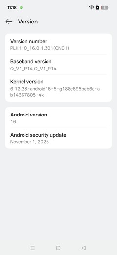 OnePlus 13 软件(ColorOS)