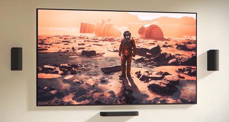 405 瓦的 Bravia Theater Trio 音效系统可利用 360 空间声音映射技术再现多达 24 个扬声器的声音。