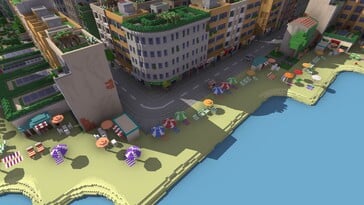 图为:《Urbek City Builder》的游戏截图。