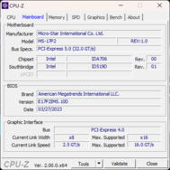 CPU-Z 主板