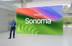 macOS Sonoma引入了桌面小部件、游戏模式等。(图片来自：Apple)