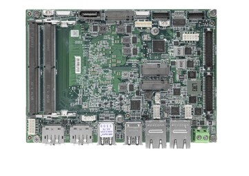MS-CF19 SBC 的俯视图。(图片来源：微星）