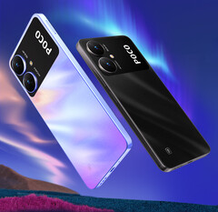 POCO M6 5G 不久将加入同名的 POCO M6 4G，前者如图。(图片来源：小米）