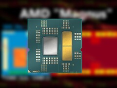 PS5 和 Xbox 系列游戏机都运行不同的定制 AMD APU（上图为 AMD &quot;拉斐尔 &quot;芯片）。(图片来源：AMD，YouTube 上的《摩尔定律已死》，经编辑）