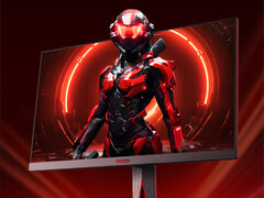 Agon AG275UXM2 的三边边框相对较薄。(图片来源：AOC）